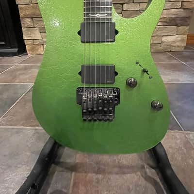 2006 Ibanez j.custom - Ultra Rare "Lizard Skin Candy Pearl Green" (Near Mint) image 12