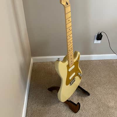 Squier Duo-Sonic - Desert Sand - Fralin Steel Pole 43 Pickups image 4