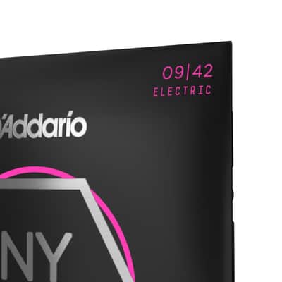 D'Addario NYXL0942 Super Light Electric Guitar Strings 9-42 image 4