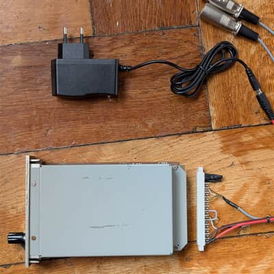 With audio demo: Vintage Telefunken V672/2 mic preamp - variable gain 30 .. 60 dB - plug & play - fully recapped image 3