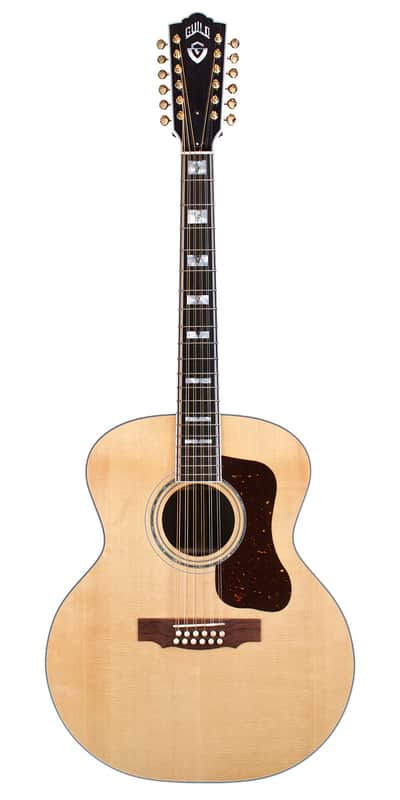 Guild F-512E - Acoustic Electric 12 String Guitar - All Solid - Made in the USA - Natural - 2025 image 1