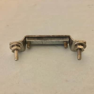 Vintage 60s Ludwig P83 Throw Off & P32 Butt End Plate Snare Drum, Nickel, Supraphonic image 8