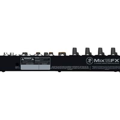 Mackie Mix12 12-Channel Compact Live Studio Mixer with Effects FX PROAUDIOSTAR image 5