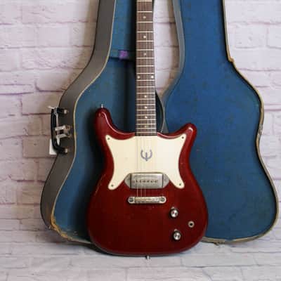 👀 1965 Gibson Epiphone Coronet - Cherry   w/ OHSC image 1