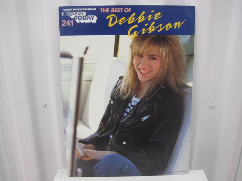 Debbie Gibson The Best of EZ Play Today 241 Sheet Music Song Book Easy Piano image 1