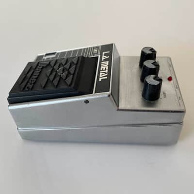 Ibanez LA Metal LM7 1980s - Silver image 3