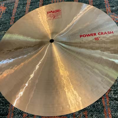 Paiste 2002 16" Power Crash Cymbal image 2