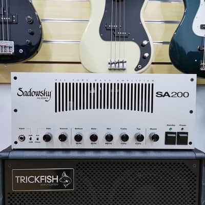 Sadowsky Audio SA200 bass tube amp head limited run Tung-Sol Reissue upgraded image 1