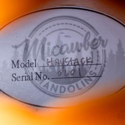 Micawber Haystack Octave Mandolin Natural w/ Case image 6