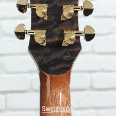 B.C. Rich Prophecy Series Acoustic Cutaway Acoustic-electric Guitar - Smoke Black Quilt (BCRACSmBkd1) image 7