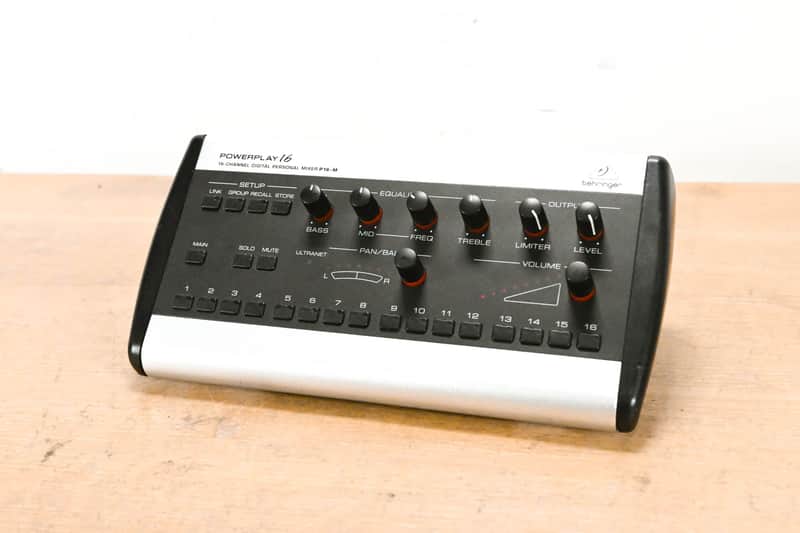 Behringer Powerplay P16-M 16-Channel Digital Personal Mixer CG01ZS0 image 1