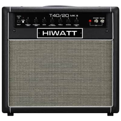 Hiwatt T40/20 40/20 Watt 2 Channel 1x12" Reverb Guitar Amplifier Combo image 1