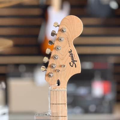 Squier by Fender Sonic Mustang Electric Guitar, Flash Pink image 3