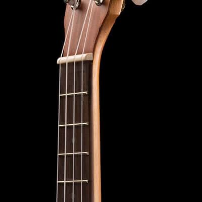 Ohana CK-20CE Solid Top Mahogany Concert Electric Ukulele + Gig Bag & Cloth-BLEM image 6