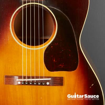 Gibson LG Acoustic Script Logo Norman’s Rare Guitars 1947 - Sunburst (Cod.1805VG) image 4