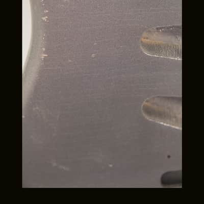 Guitar Mill S-Style Body / Paulownia / 2 lbs. 2 oz. / Nitrocellulose 'Charcoal Frost' / Light Relic (#GIN-4009) image 4