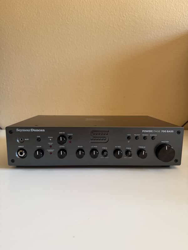 Seymour Duncan PowerStage 700 Bass 700-Watt Bass Amp Head 2025 - Present - Black image 1