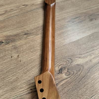 Telecaster Compatible Roasted Maple and Rosewood Guitar Neck Nitro 22 fret image 8
