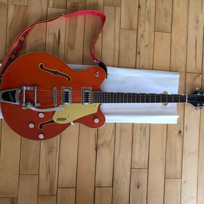 Gretsch G5622T Electromatic Center Block Double Cutaway with Bigsby, Laurel Fretboard 2019 - Present - Orange Stain image 2