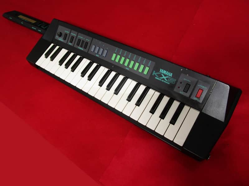 Yamaha KX5 BLACK Keytar MIDI Controller shoulder keyboard TESTED #24 image 1