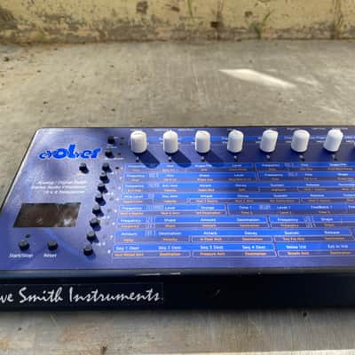 Dave Smith Instruments Evolver Desktop Monophonic Synthesizer 2002 - 2016 - Blue image 2