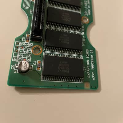 Roland SR-JV80-01 Pop Expansion Board 1990s - Green image 2