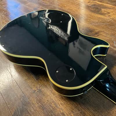 1990s Burny John Sykes Les Paul Custom Electric Guitar MIJ image 12