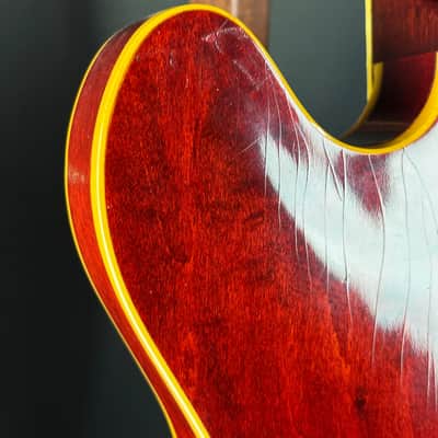 Vintage 1967 Epiphone E230TD Casino Cherry (Long Neck) w/non-OHSC TSU24509 image 15