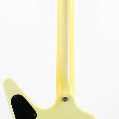 1980 Dean Z USA White w/ Black Binding Standard Bound Explorer | Rare Vintage Guitar! image 12