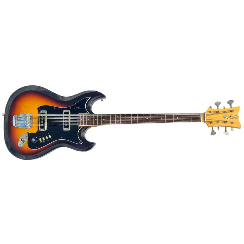 1968 HAGSTROM H-8 / F-800 8-STRING BASS image 1