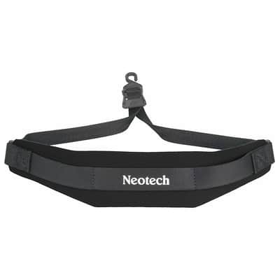 NEOTECH SOFT SAX STRAP BLACK REGULAR - OPEN HOOK image 1