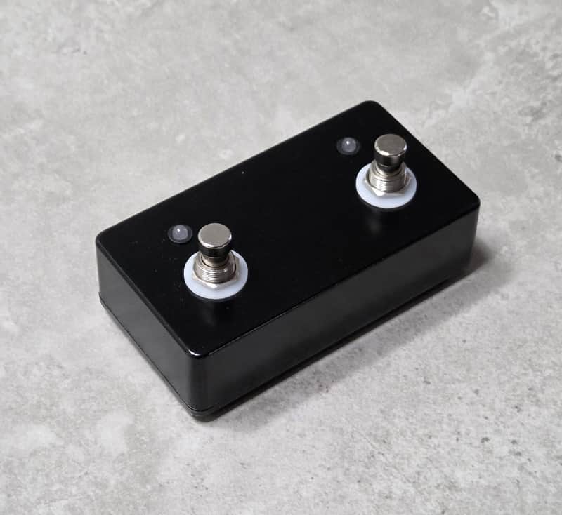 Custom 2-Button Red/Blue LED Footswitch for Marshall PEDL-91003 PEDL-91050 (No Cable) image 1