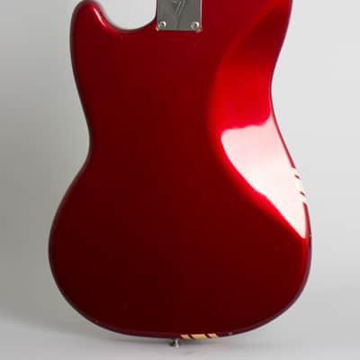 Fender  Competition Mustang Solid Body Electric Guitar (1971), ser. #306296, original grey hard shell case. image 4