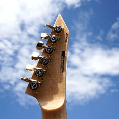 ESP USA M-I NTB FR 3-Tone Sunburst/Koa top 6-String Electric Guitar w/ Hard Case (2024) image 4