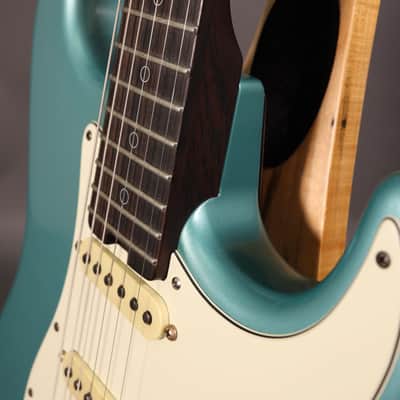 Schecter USA Custom Shop Nick Johnston HSS 2020 - Aged Teal Green Metallic image 7