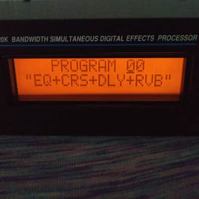 Alesis QuadraVerb 20k Bandwidth Simultaneous Digital Effects Processor 1990s - Black image 3