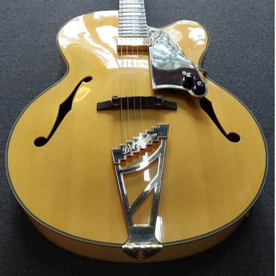 D'Angelico Excel EXL-1 Hollow Body Archtop with Pau Ferro Fretboard Natural image 9