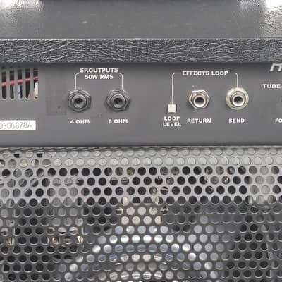 Randall RG50TC 2-Channel 50-Watt 1x12" Guitar Combo 2000s - Black image 6