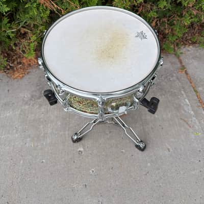 Yamaha 14x6 Maple Custom Definitive Snare Drum Japan Mint Candy Finish image 5