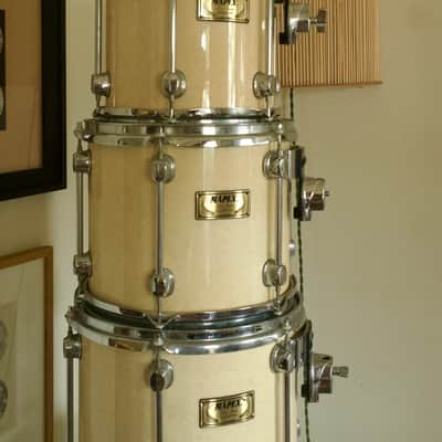 Mapex Orion Series Drum Kit + Pearl Hardware + Zildjian K Custom Cymbals. Early 90’s image 12