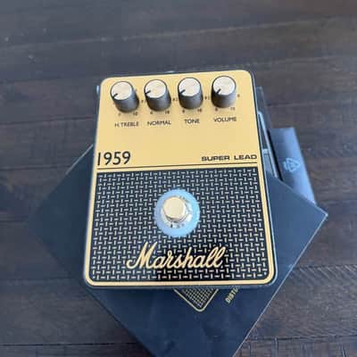 Marshall 1959 Super Lead Pedal 2025 - Black and Gold | Reverb