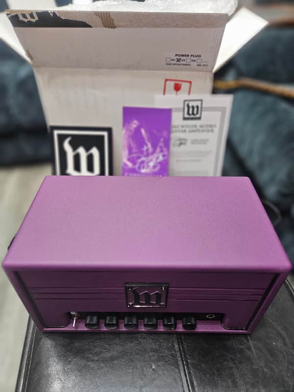 Wylde Audio Amplifier  mini 50 watt head 2026 purple image 1