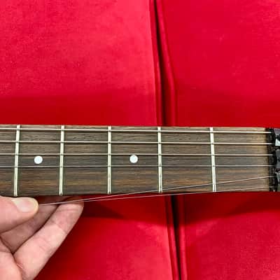 Hamer USA Diablo Electric Guitar 1990's - Transparent Red with Lace Sensors image 6