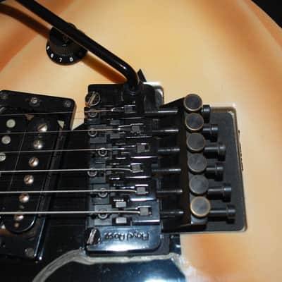 Kramer Baretta 1980's Black with Legs Graphic Kline Style image 4