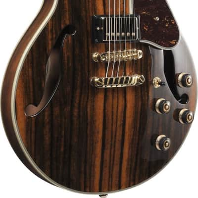 Ibanez AM93ME-NT Artcore Expressionist AM Hollow Body Guitar 6-String - Natural High Gloss image 14