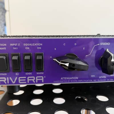 Rivera RockCrusher Recording Power Attenuator & Load Box 8/16 Ohm with EQ 2010s - Purple image 2