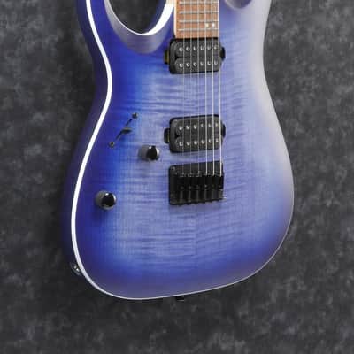 Ibanez RGA42FML-BLF RGA Electric Guitar 6-String Lefty - Blue Lagoon Burst Flat image 12