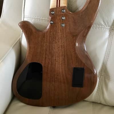 Togar Guitars Custom Built 4 String Stratus Bass 2017 - Claro Walnut image 4