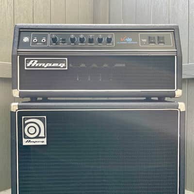 Ampeg V-4B Classic Series (V4BH) 1996 Black - Made in USA - All Tube Bass Amplifier - MINT. image 3