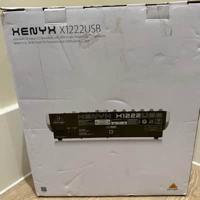 Behringer XENYX X1222USB audio mixing console image 2